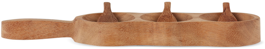 Soho Home Brown Small Gava Trio Server