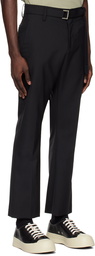 sacai Black Belted Trousers