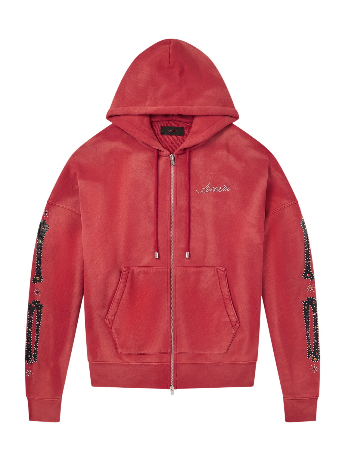 AMIRI Blue Filigree Hoodie Amiri AMIRI Blue Filigree Hoodie Amiri