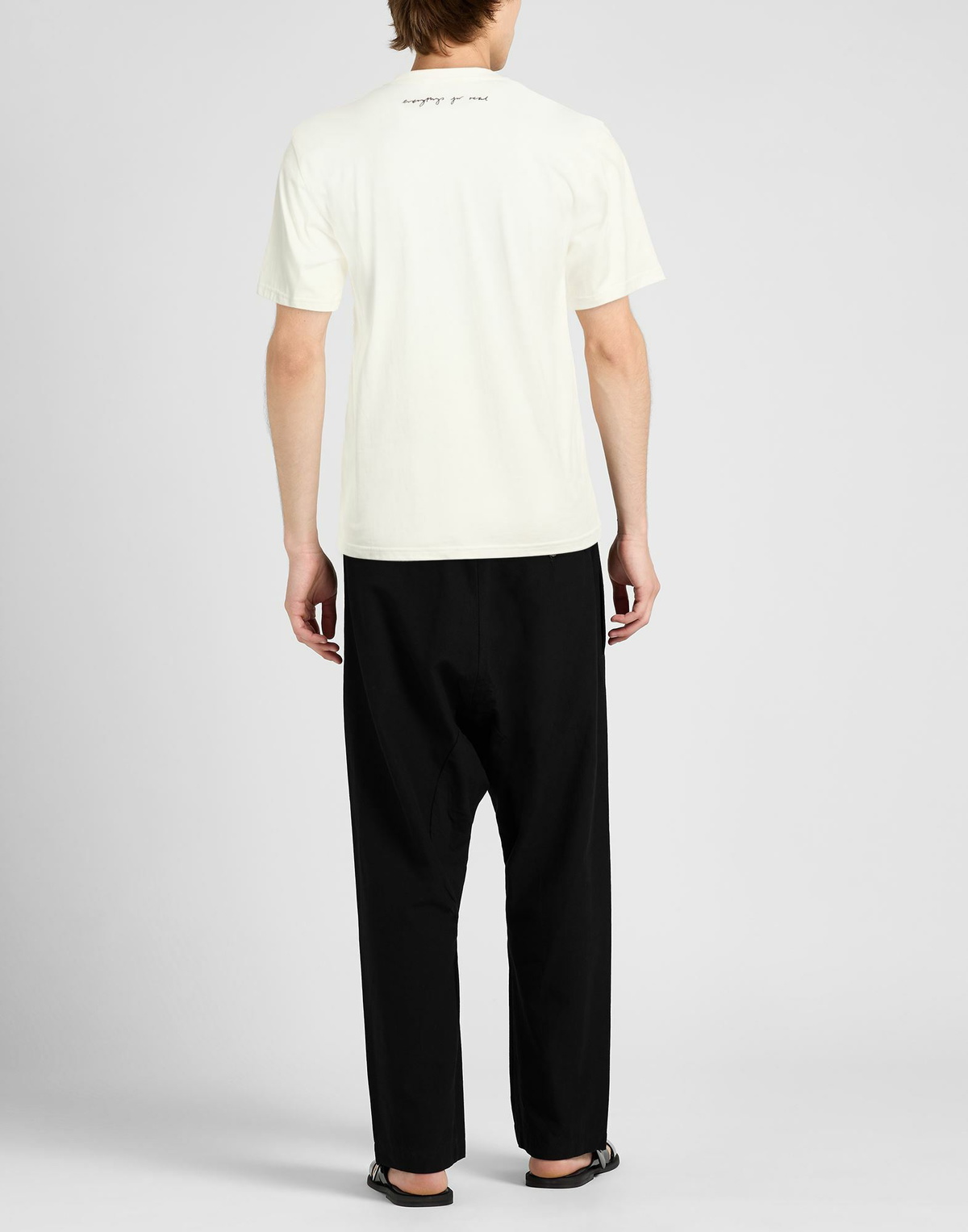 Wales Bonner Mens T-shirt in Ivory