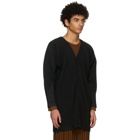 Homme Plisse Issey Miyake Black Monthly Colors October Long Cardigan