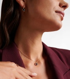 Pomellato Nudo Mini 18kt rose gold pendant necklace with topaz and diamonds