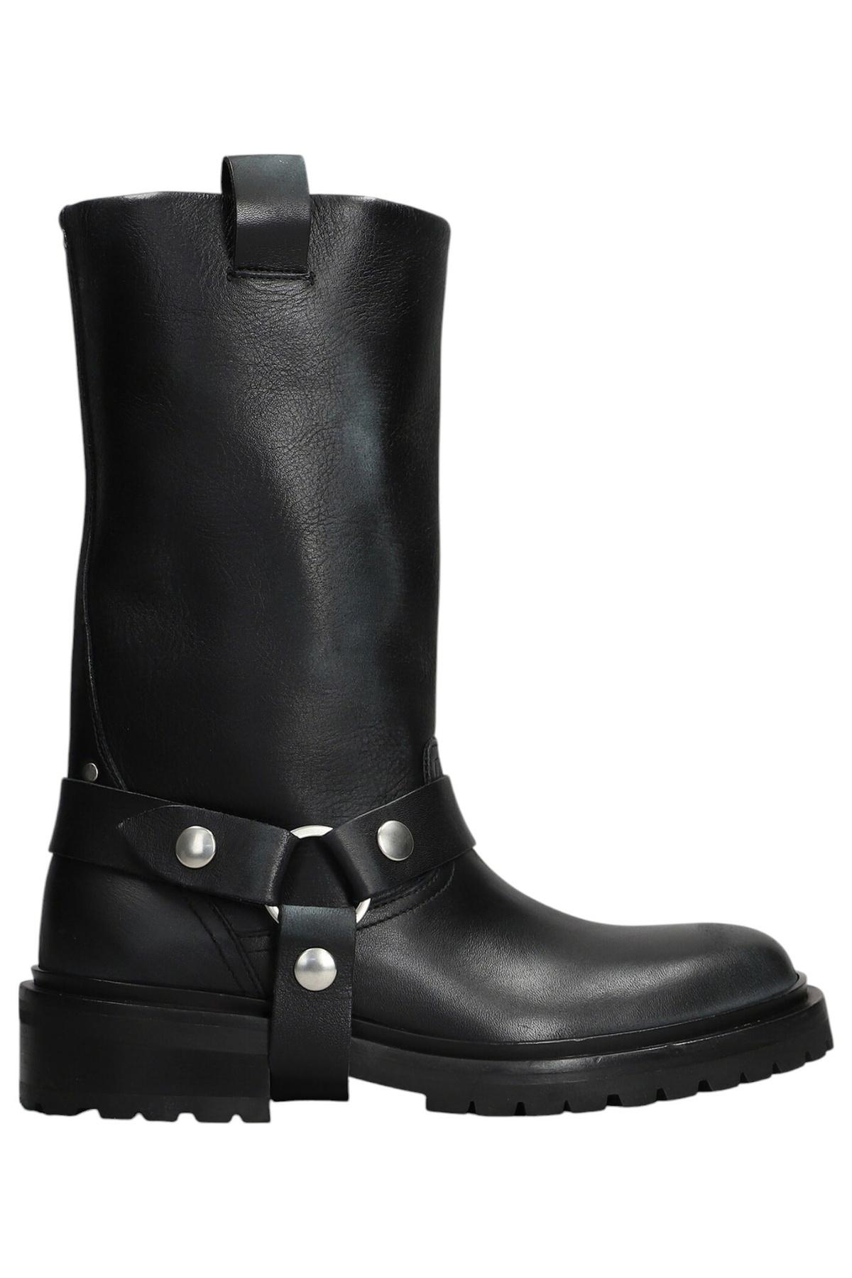 GOLDEN GOOSE 85mm Wish Star Francesca Leather Boots Golden