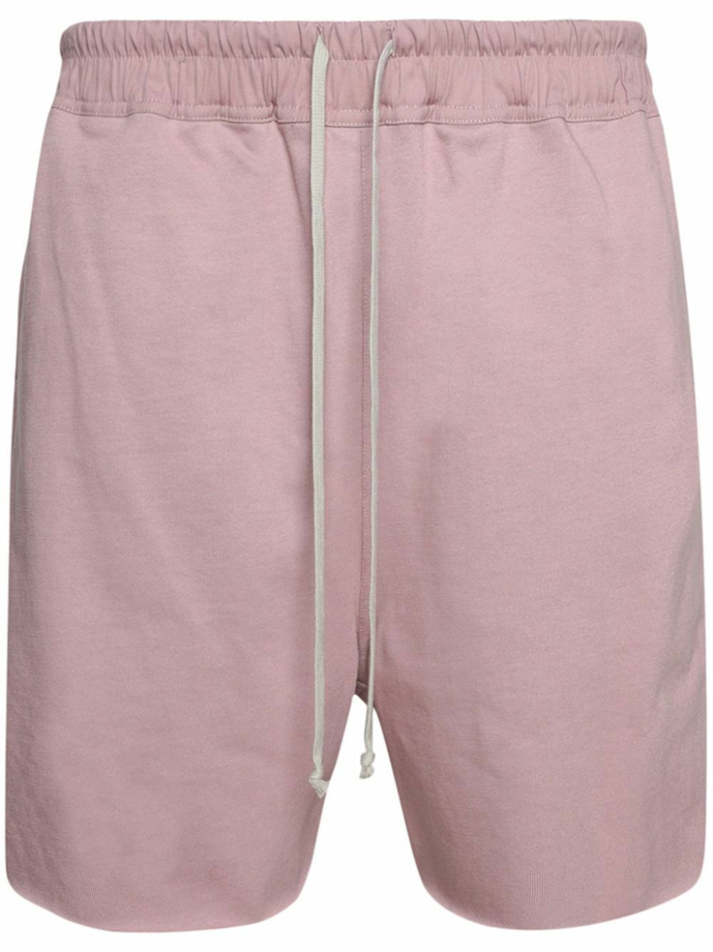 Rick Owens Pink Drop-Crotch Track Shorts Rick Owens