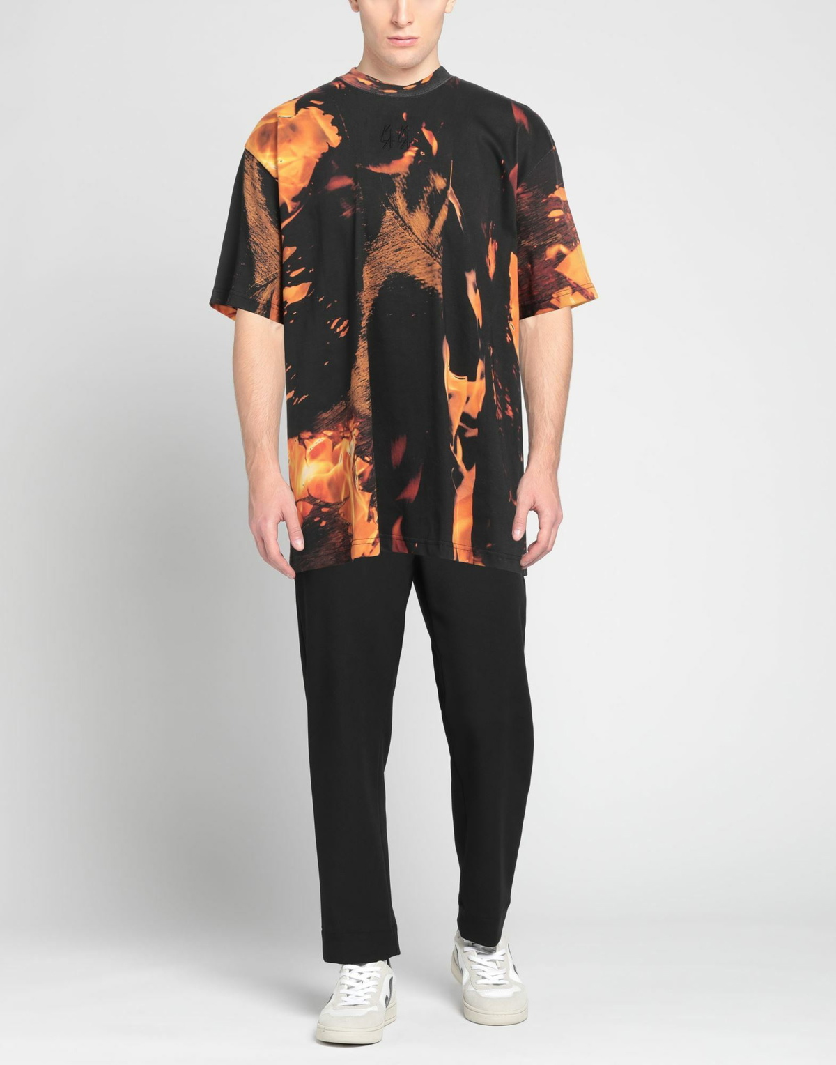 44 Label Group Mens T-shirt in Black