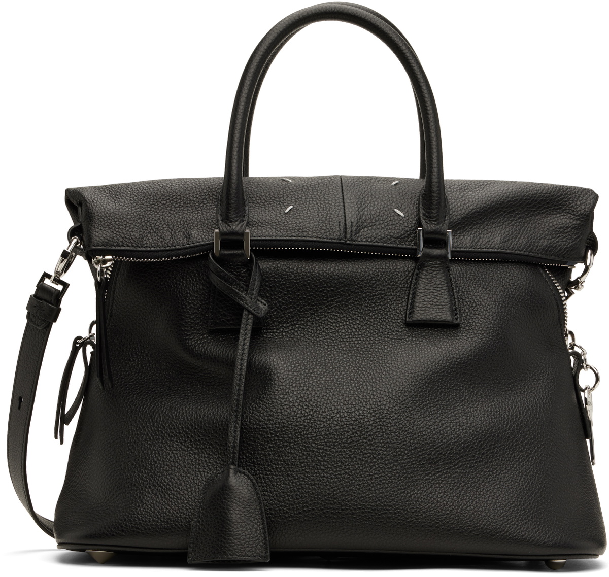 Maison Margiela Black 5AC Soft Medium Crossbody Bag