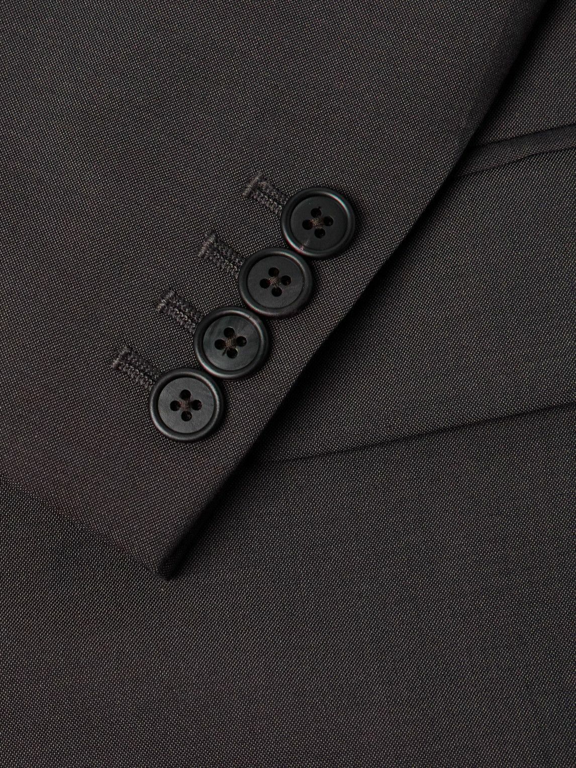 The Row - Sabriel Grain de Poudre Wool and Mohair-Blend Blazer - Brown