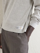 Neighborhood - Cotton-Jersey Sweater - Gray