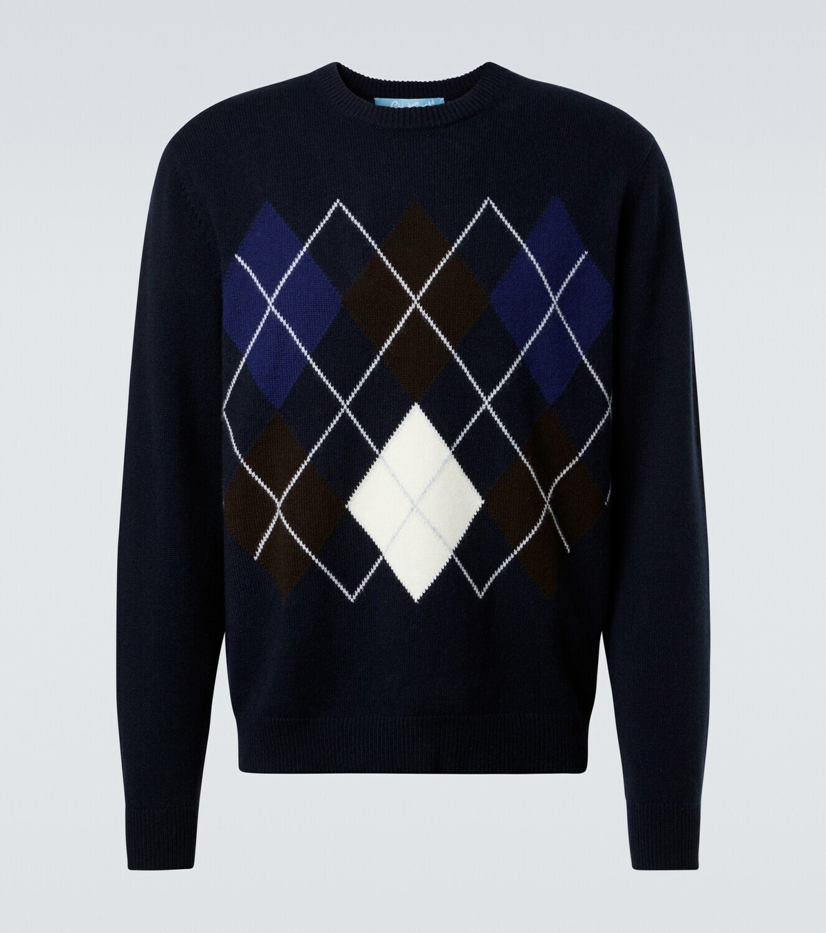 Arch4 Argyle cashmere sweater