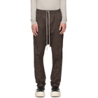Rick Owens Gray Tower Drawstring Long Trousers