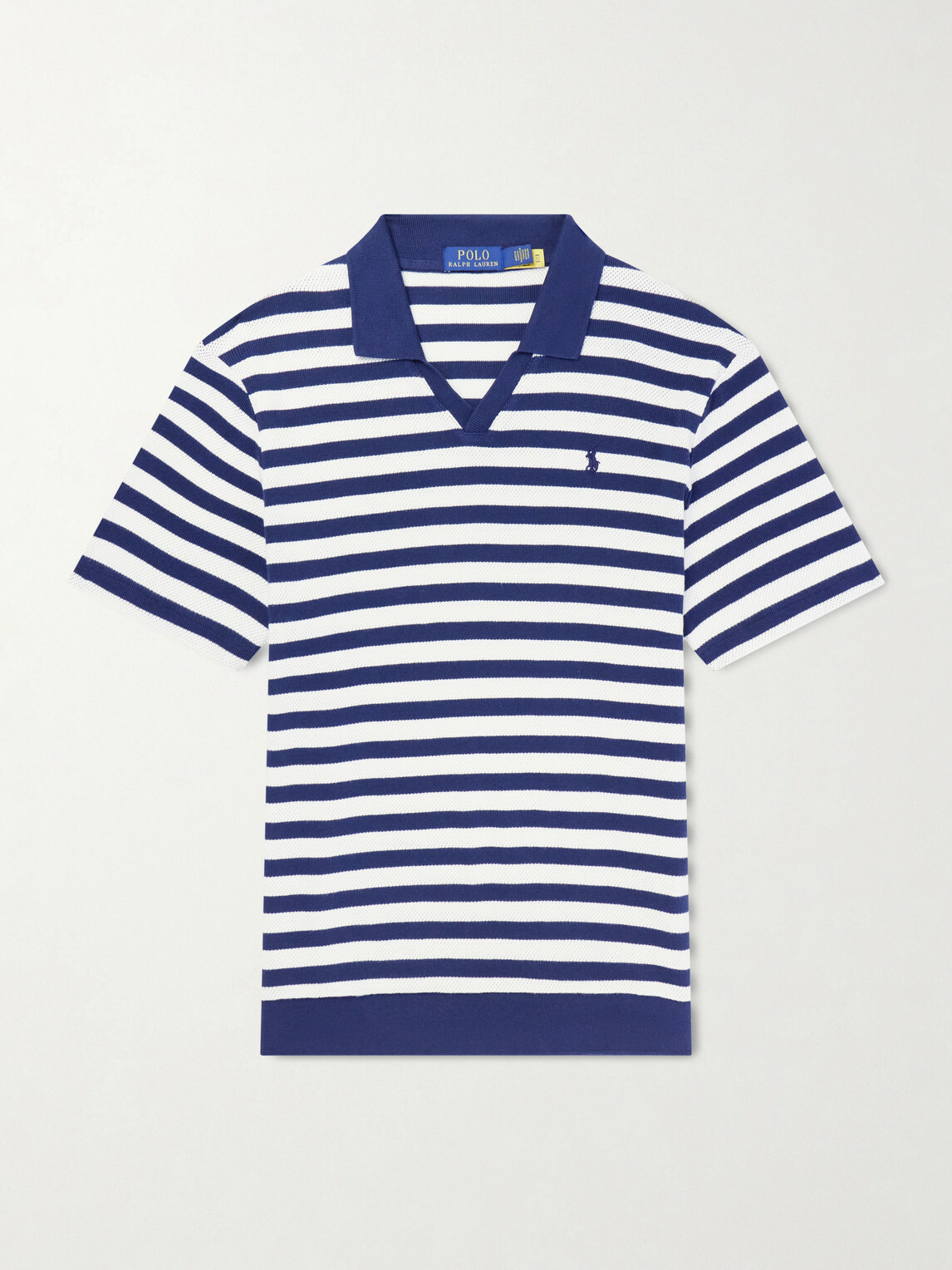 Polo Ralph Lauren - Logo-Embroidered Striped Cotton Polo Shirt