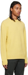 Nudie Jeans Yellow August Sweater