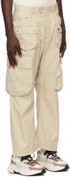 Dsquared2 Beige Multipocket Cargo Pants