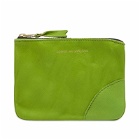 Comme des Garçons Wallet SA8100 Washed Wallet in Green