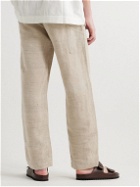 SMR Days - Jumeirah Straight-Leg Bamboo-Blend Trousers - Neutrals