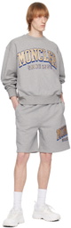 Moncler Gray Crewneck Sweatshirt