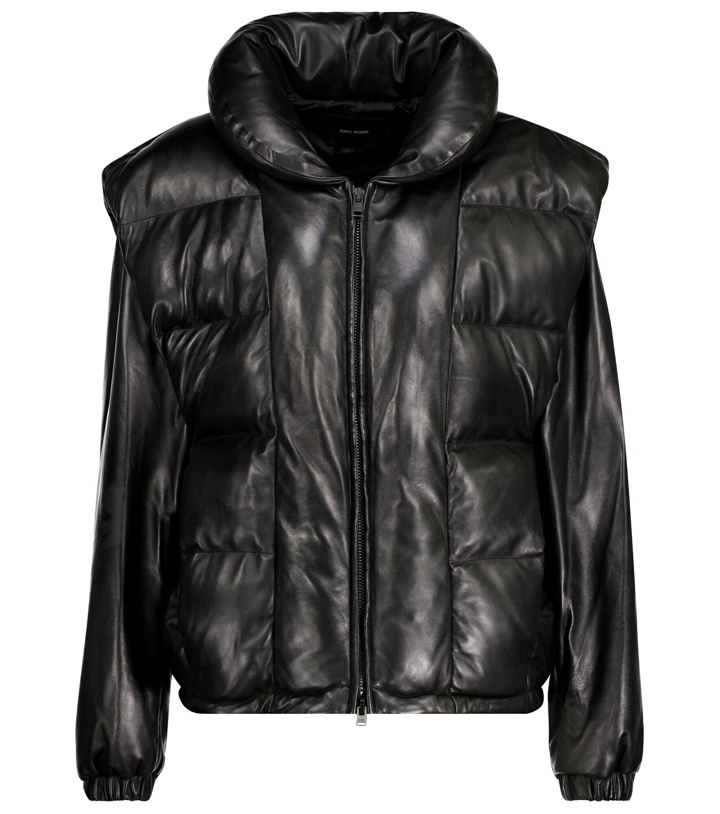 Photo: Isabel Marant - Malory padded leather jacket