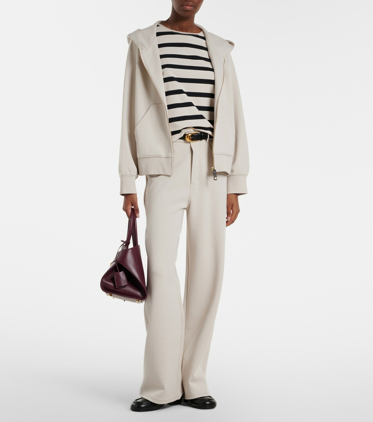 'S Max Mara Brioso cotton-blend wide-leg pants