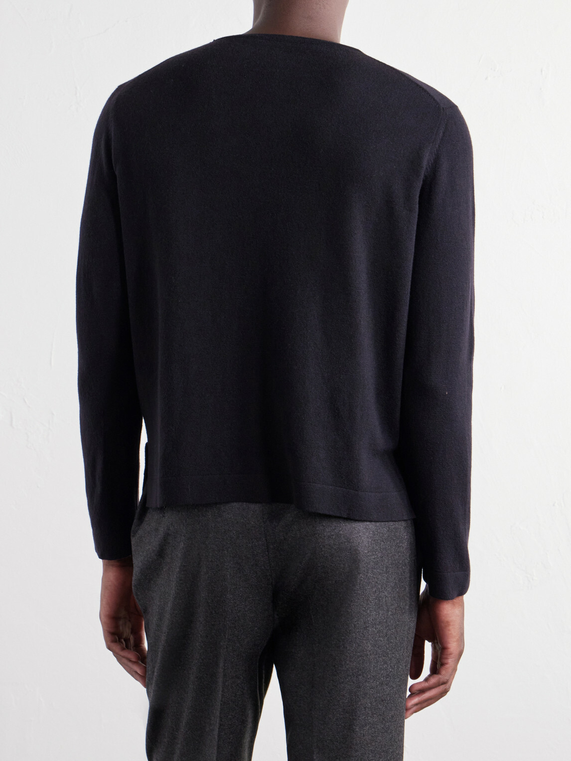 Stòffa - Cashmere T-Shirt - Black