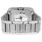 Cartier Tank Anglaise Silver Dial Stainless Steel Mens Watch W5310008