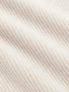 TOM FORD - Ribbed Cashmere Rollneck Sweater - Neutrals