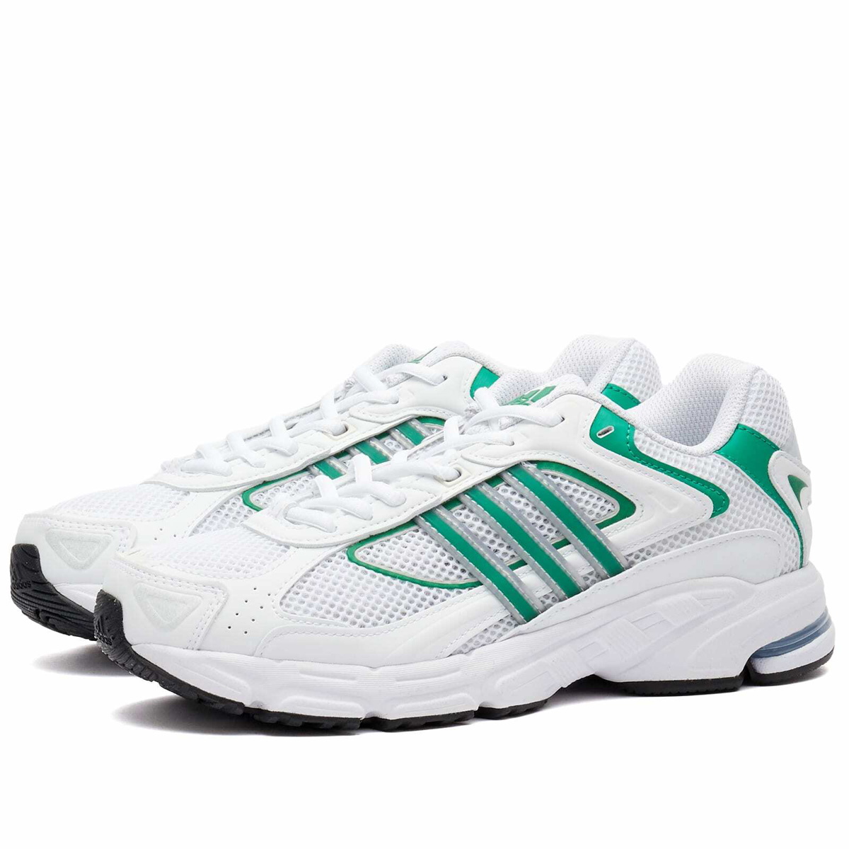 defensa ozono cometer Adidas Women's Response Cl W Sneakers in White/Court Green/Core Black adidas