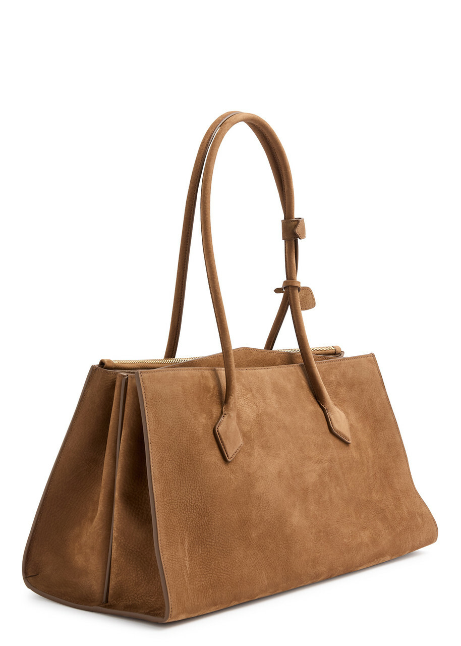 Alaïa Le Teckel Nubuck Tote - Tan - One Size