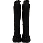 1017 ALYX 9SM Black Fixed Sole Knee Boots