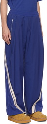 ADER error Blue Striped Trousers