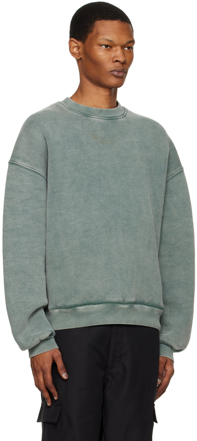 Axel Arigato Green Typo Sweatshirt Axel Arigato
