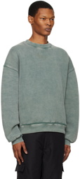 Axel Arigato Green Typo Sweatshirt