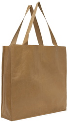 Maryam Nassir Zadeh SSENSE Exclusive Tan Big Birthday Tote Bag