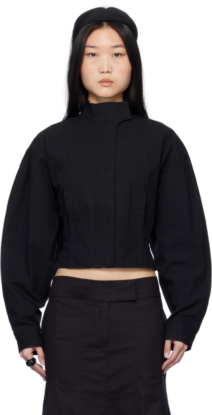 Photo: Belle The Label Black Globo Jacket