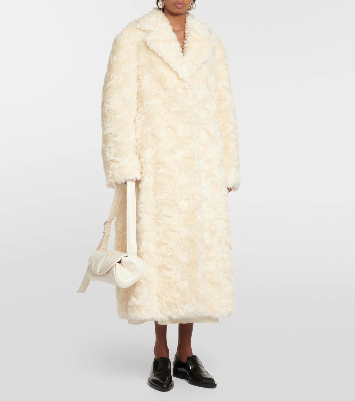 Jil Sander Faux fur coat Jil Sander