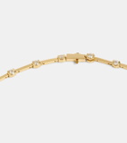 Melissa Kaye 18kt gold necklace with diamonds