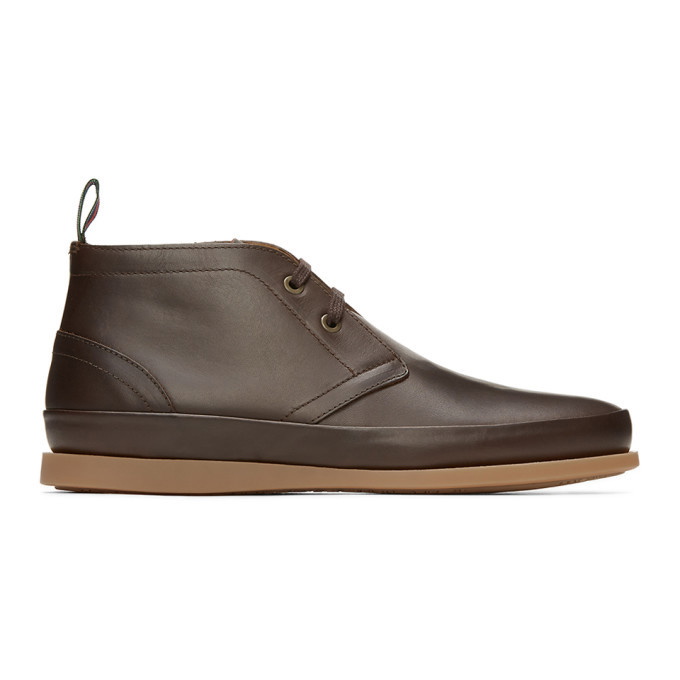 Photo: PS by Paul Smith Brown Cleon Desert Boots