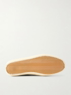 Golden Goose - Soul Star Leather-Trimmed Suede Sneakers - Brown