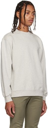 ANOTHER ASPECT Gray Rib Sweatshirt