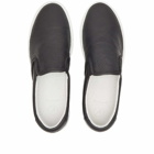 Diemme Men's Garda Slip-On Sneakers in Black Deer Nappa