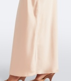 Aya Muse Myra lace and satin gown