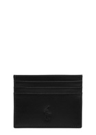 Polo Ralph Lauren Logo-print Leather Card Holder - Black - One Size