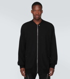 Rick Owens Jumbo Peter Flight distressed cotton jacket