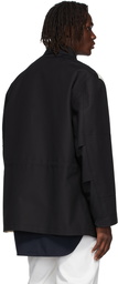 Jil Sander Black Cotton Jacket