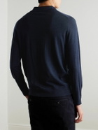 Barena - Pevaron Merino Wool Polo Shirt - Blue