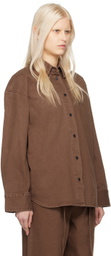 CAMILLA AND MARC Brown Lottie Shirt