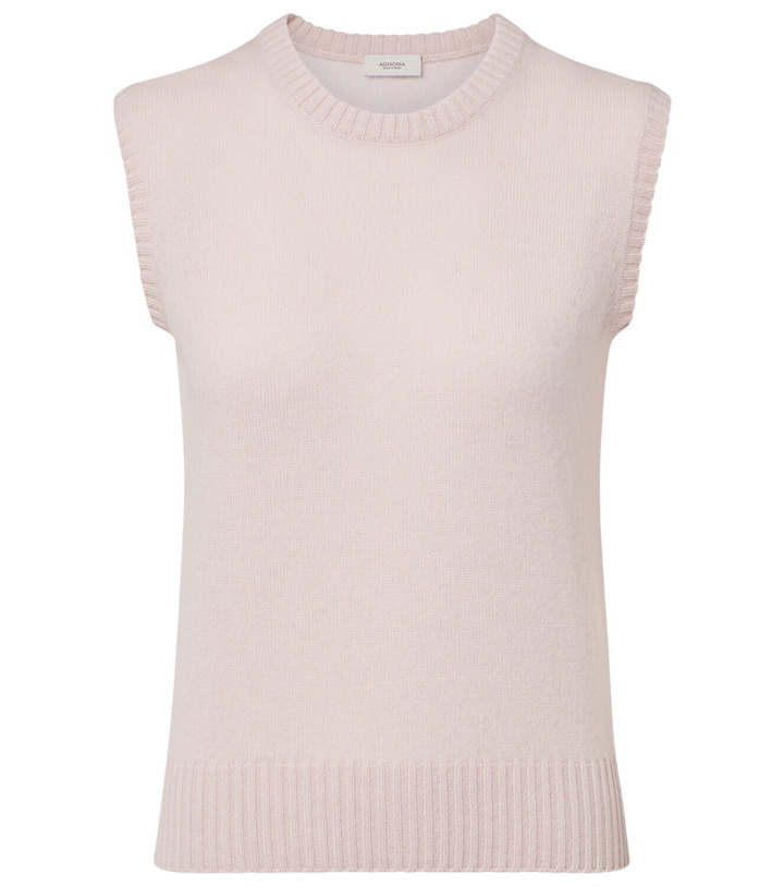 Photo: Agnona Cashmere vest