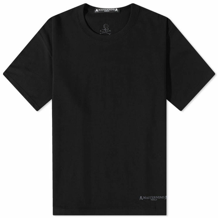 Photo: MASTERMIND WORLD Men's Loopwheel Logo T-Shirt in Black