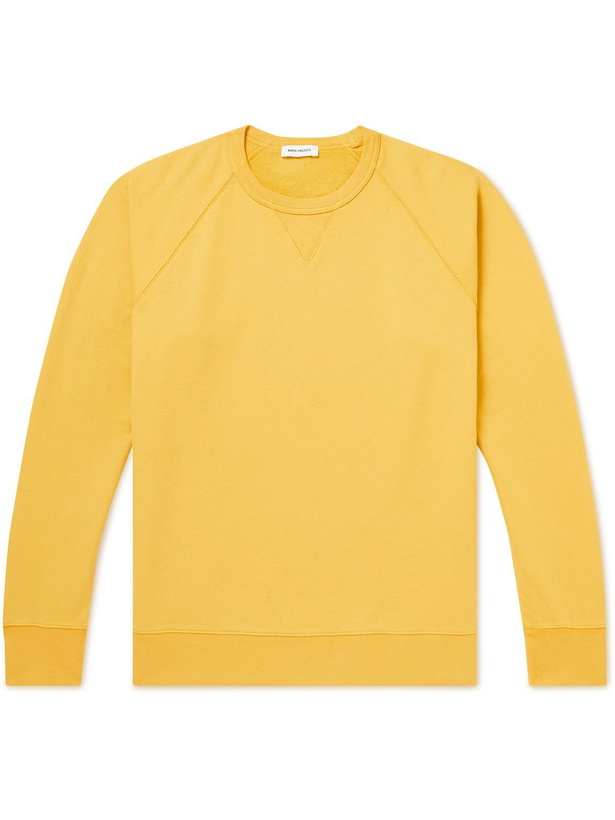Photo: Norse Projects - Kristian Cotton-Jersey Sweatshirt - Yellow
