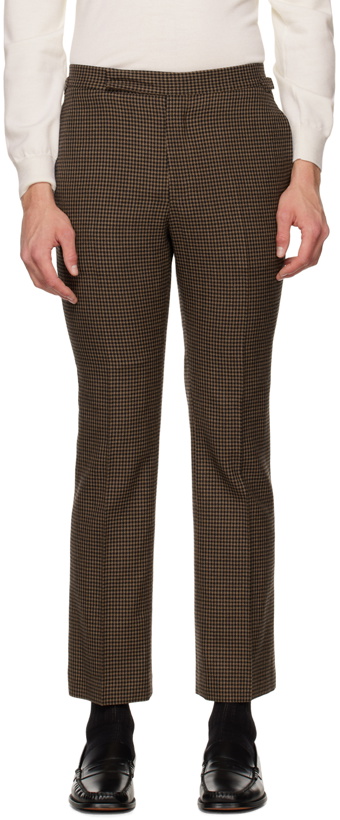Photo: Paul Smith Brown Check Trousers