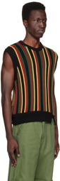 SPENCER BADU Multicolor Striped Vest